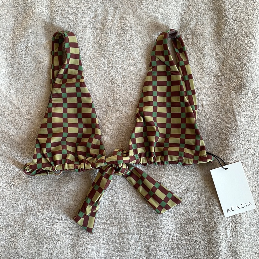 Acacia Blake top in Gaucho, size P